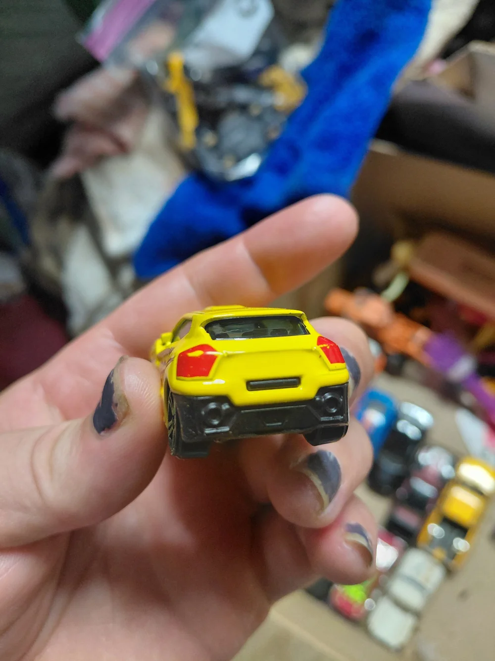 Hot Wheels bright yellow